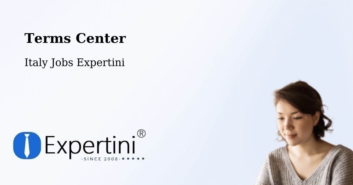 Terms of Service – Usseglio - Italy Jobs Expertini